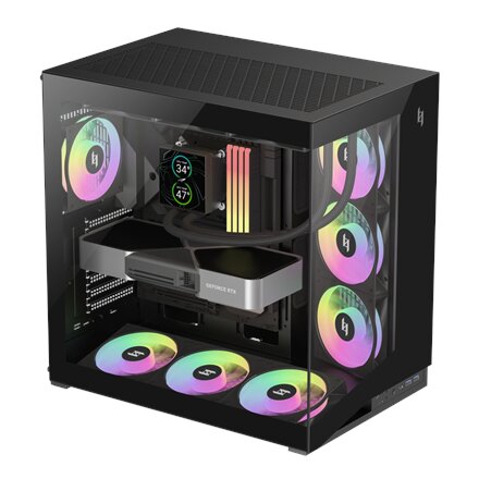 Gamemax Case , NEX C56 BK , ATX