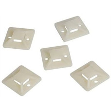 Cable Tie Mounts 20x20 mm , KAB0042 , Self-adhesive, for cable ties Cable Tie Mounts 20x20 mm , KAB0042 , Self-adhesive, for cable ties