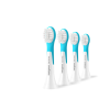 Philips , Toothbrush Heads , HX6034/90 Sonicare For Kids3+ , Heads , For children , Number of brush heads included 4 , White/Blue