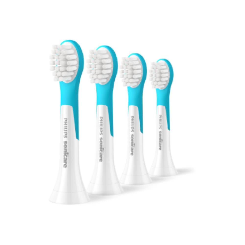 Philips , Toothbrush Heads , HX6034/90 Sonicare For Kids3+ , Heads , For children , Number of brush heads included 4 , White/Blue