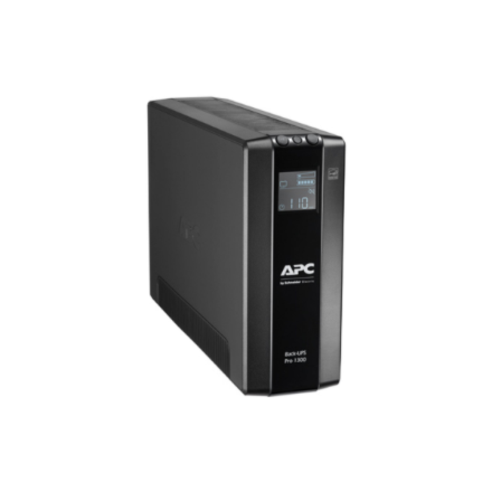 APC Back UPS Pro BR 1300VA, 8 Outlets, AVR, LCD Interface , Schneider Electric
