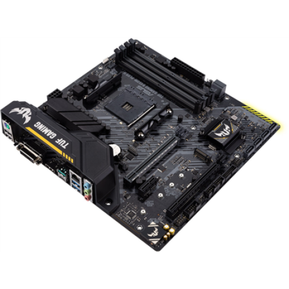 Asus , TUF GAMING B450M-PLUS II , Processor family AMD , Processor socket AM4 , DDR4 , Memory slots 4 , Number of SATA connectors 6 x SATA III , Chipset AMD B , Micro ATX