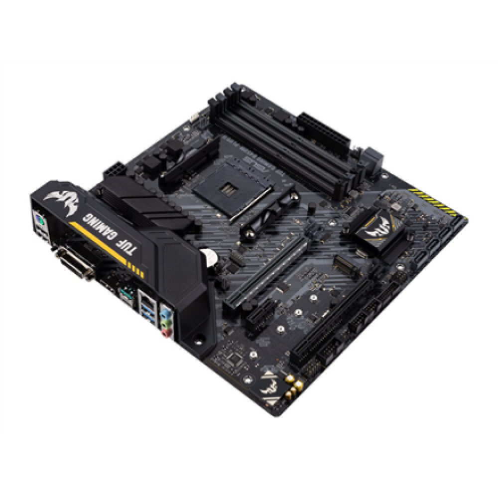 Asus , TUF GAMING B450M-PLUS II , Processor family AMD , Processor socket AM4 , DDR4 , Memory slots 4 , Number of SATA connectors 6 x SATA III , Chipset AMD B , Micro ATX