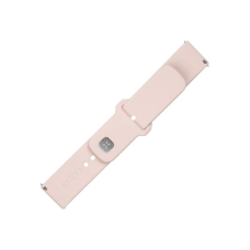 Fixed , Sporty Strap Set with Quick Release 22mm for Smartwatch , 160-235 mm , Pink , Silicone