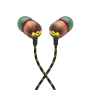 Marley Wired Earbuds , Smile Jamaica , Built-in microphone , USB Type-C , Rasta