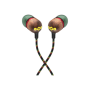 Marley Wired Earbuds , Smile Jamaica , Built-in microphone , USB Type-C , Rasta