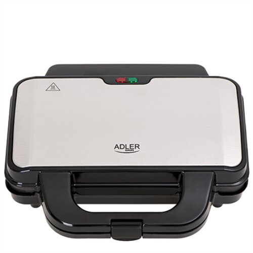 Adler , Sandwich maker , AD 3043 , 900 W , Number of plates 1 , Number of pastry 2 , Black