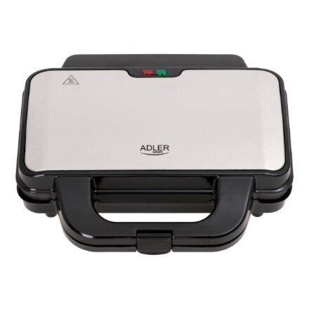 Adler , Sandwich maker , AD 3043 , 900 W , Number of plates 1 , Number of pastry 2 , Black