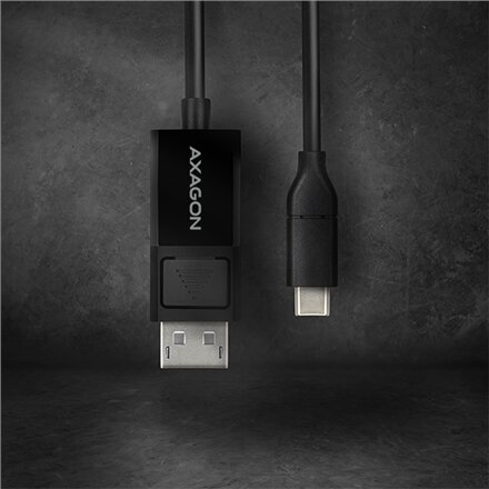AXAGON Active cable , USB-C to DisplayPort , 1.8 m