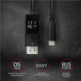 AXAGON Active cable , USB-C to DisplayPort , 1.8 m