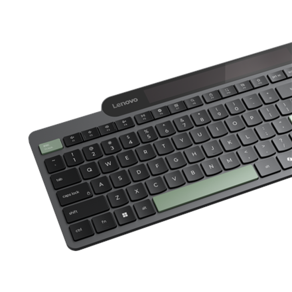 Lenovo , Self-Charging , Keyboard , Bluetooth , Lithuanian , Black