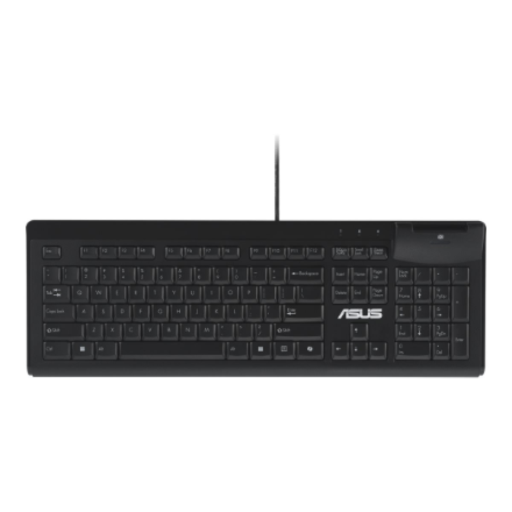 Asus KU100 , Smart Card Keyboard , Wired , US , Black