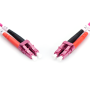 Digitus Fiber Optic Multimode , DK-2533-02-4 , Patch cord , Length 2 m , Erika violet