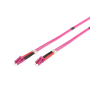 Digitus Fiber Optic Multimode , DK-2533-02-4 , Patch cord , Length 2 m , Erika violet