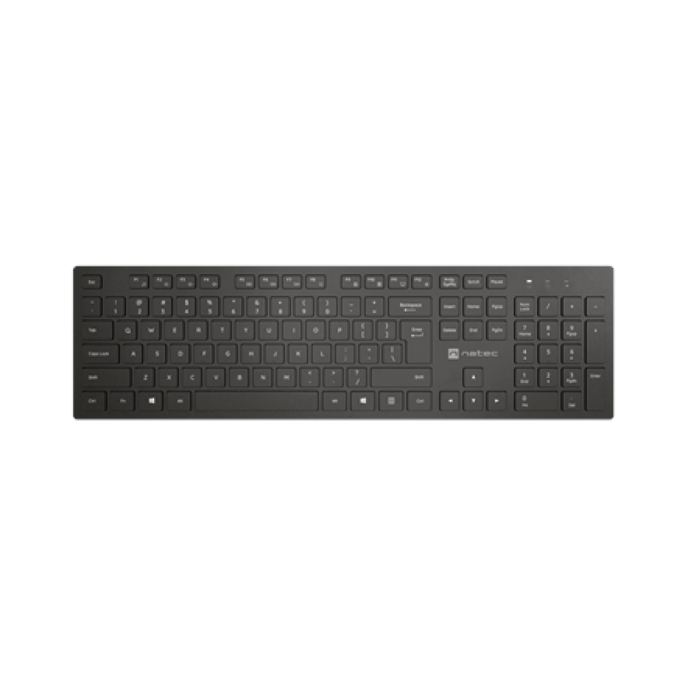 Natec Herring , Keyboard , Wireless , US , Black