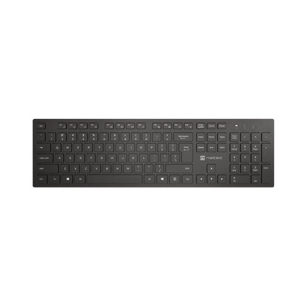 Natec Herring , Keyboard , Wireless , US , Black