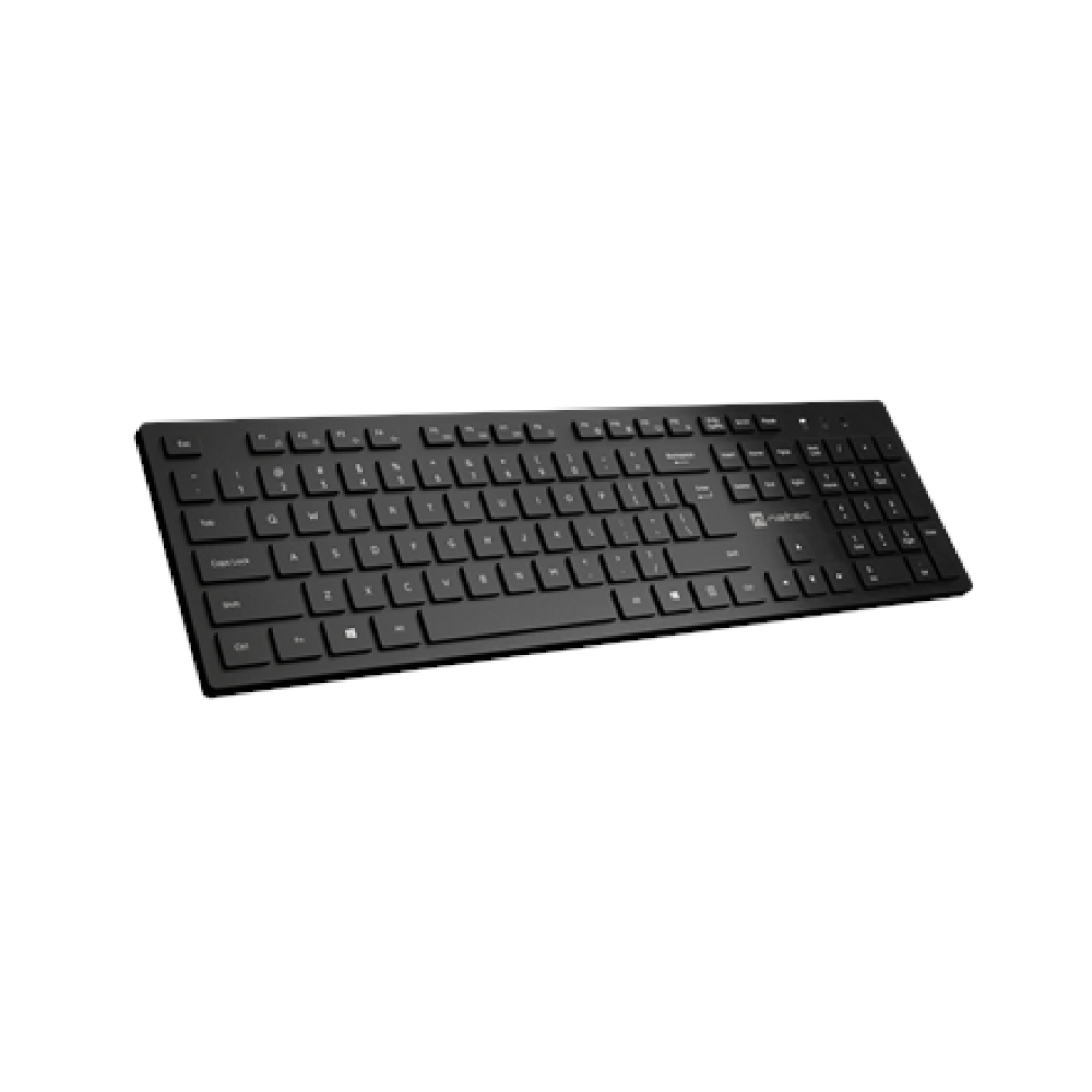 Natec Herring , Keyboard , Wireless , US , Black