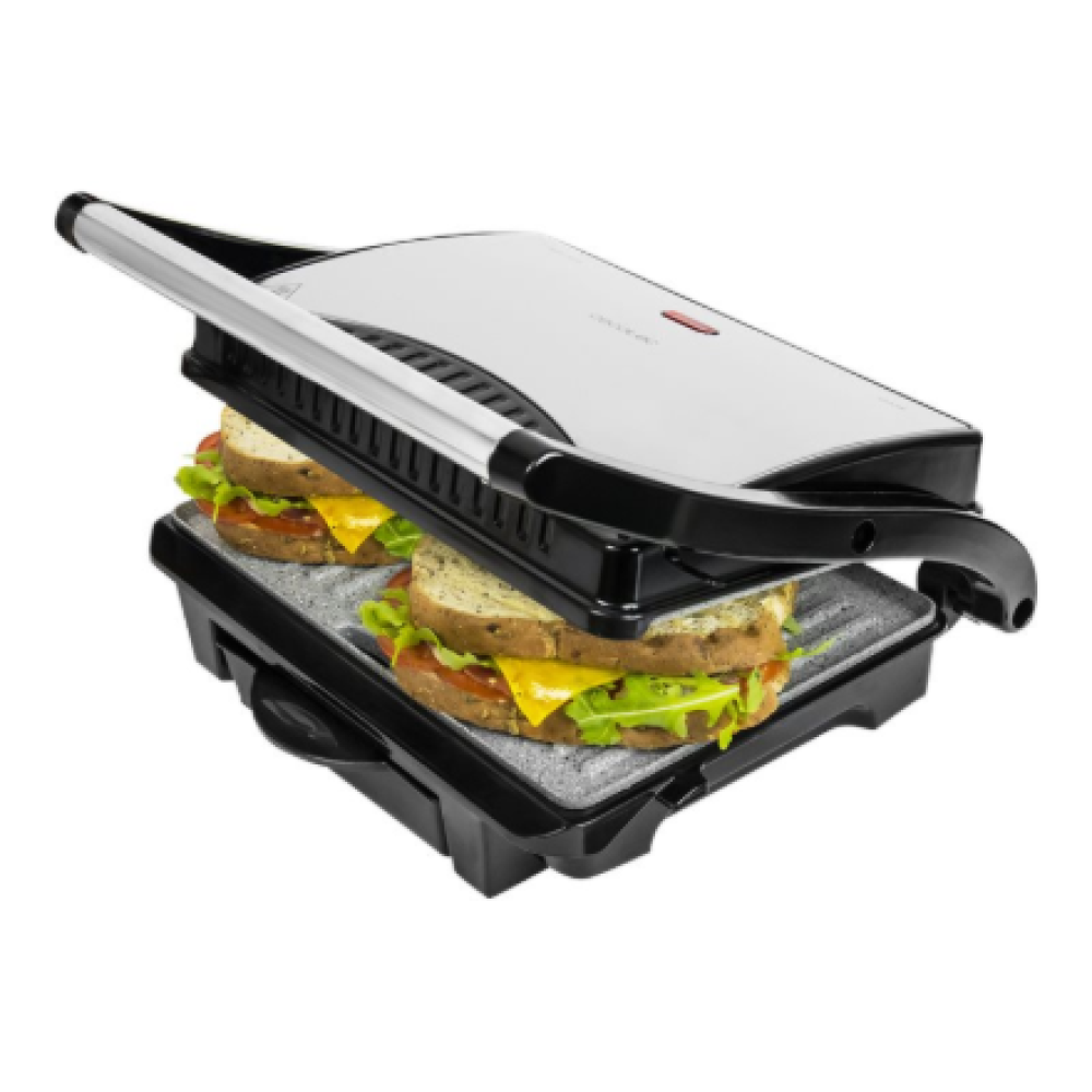 Cecotec Grill , RocknGrill 1000 , 1000 W , Electric Grill , Black/Stainless steel