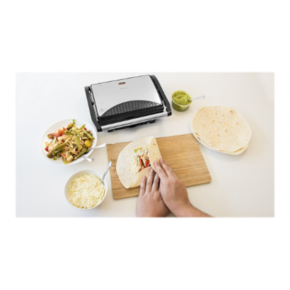 Cecotec Grill , RocknGrill 1000 , 1000 W , Electric Grill , Black/Stainless steel