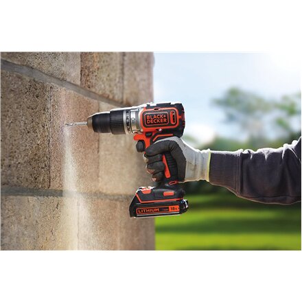 BLACK & DECKER , Impact drill-driver , BL188K-QW , 18 V , 1.5 Ah
