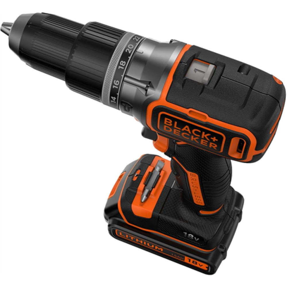 BLACK & DECKER Impact drill-driver , BL188K-QW , 18 V , 1.5 Ah