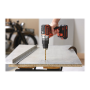 Black&Decker Hammer Drill BL188K-QW 18V BL 1Batt 400mA Kitbox , BLACK & DECKER