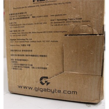 SALE OUT. Gigabyte Gaming Monitor GS34WQC EU1 34 VA, 3440x1440, 1 ms, 135 Hz, 21:9, HDMI ports quantity 2, Black , GS34WQC EK1 , 34 , VA , 21:9 , 135 Hz , 1 ms , 3440 x 1440 pixels , 300 cd/m² , HDMI ports quantity 2 , Black , Warranty 33 month(s) , DAMAG