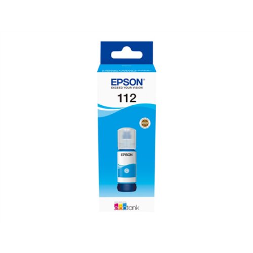 Epson 112 EcoTank Pigment , C13T06C24A , Ink Bottle , Cyan