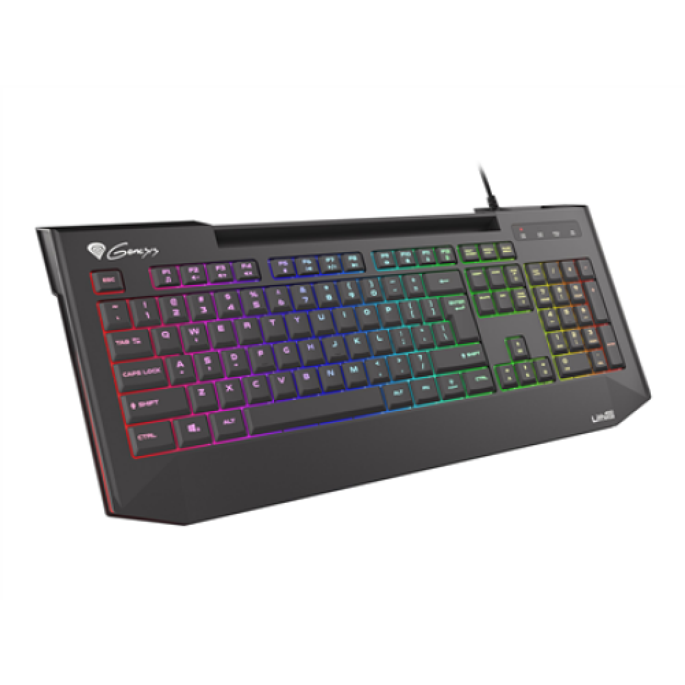 Genesis , LITH 400 , Black , Gaming keyboard , Wired , RGB LED light , US