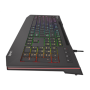 Genesis , LITH 400 , Gaming keyboard , RGB LED light , US , Black , Wired , m