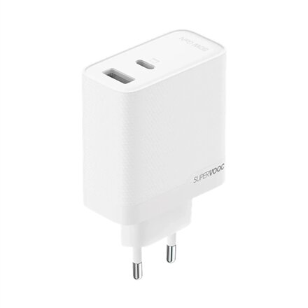 OPPO SUPERVOOC 80W Adapter, OSAB7CF3AE, White , Adapter