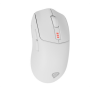 Genesis Zircon 500 , Wireless/Wired , Gaming Mouse , 2.4 GHz, Bluetooth, USB , White