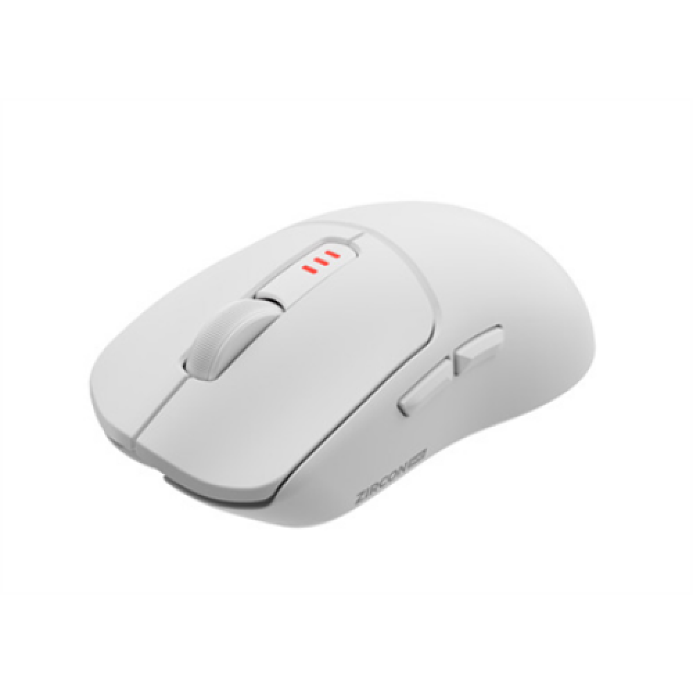 Genesis Zircon 500 , Wireless/Wired , Gaming Mouse , 2.4 GHz, Bluetooth, USB , White