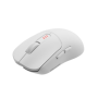 Genesis Zircon 500 , Wireless/Wired , Gaming Mouse , 2.4 GHz, Bluetooth, USB , White