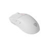 Genesis Zircon 500 , Wireless/Wired , Gaming Mouse , 2.4 GHz, Bluetooth, USB , White