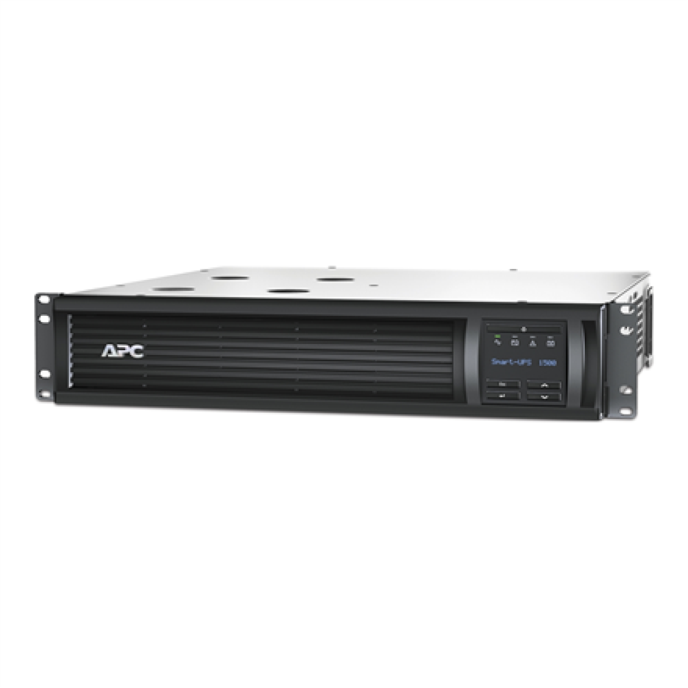 Schneider Electric APC Smart-UPS, Rackmount 2U, 230V, 4x IEC C13 sockets, Network card, AVR, LCD , SMT1500RMI2UNC , 1500 VA , 1000 W , 230 V
