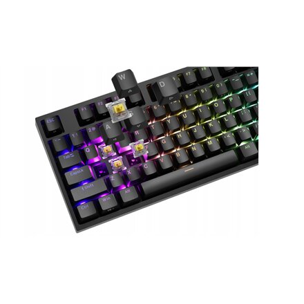 Genesis , THOR 404 , Wired , US , Black , USB Type-A , Gateron Yellow Pro