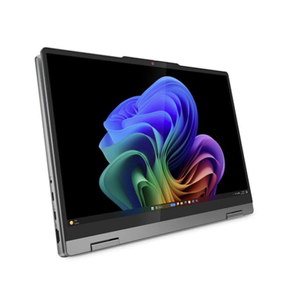 Lenovo IdeaPad 5 2-in-1 14Q8X9 , Luna Grey , 14 , OLED , Touchscreen , WUXGA , 1920 x 1200 pixels , Glossy , Snapdragon X , X1-26-100 , 16 GB , Soldered LPDDR5x , Solid-state drive capacity 512 GB , Qualcomm Adreno GPU , Windows 11 Home , 802.11be , Bluet