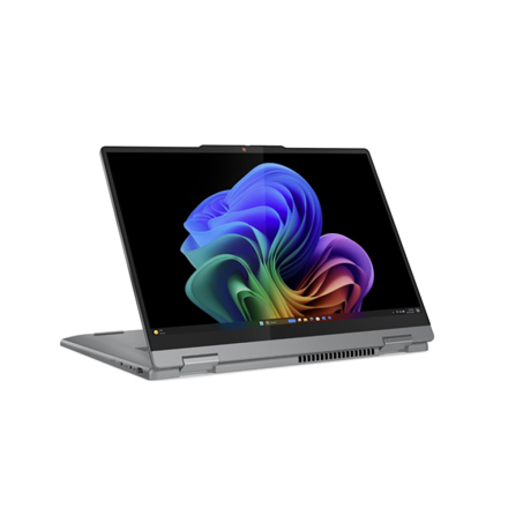 Lenovo IdeaPad 5 2-in-1 14Q8X9 , Luna Grey , 14 , OLED , Touchscreen , WUXGA , 1920 x 1200 pixels , Glossy , Snapdragon X , X1-26-100 , 16 GB , Soldered LPDDR5x , Solid-state drive capacity 512 GB , Qualcomm Adreno GPU , Windows 11 Home , 802.11be , Bluet