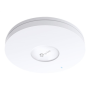 TP-LINK , TP-Link EAP620 AX1800 Ceiling Mount WiFi 6 Access Point , EAP620 , 802.11ax , 1201+574 Mbit/s , 10/100/1000 Mbit/s , Ethernet LAN (RJ-45) ports 1 , Mesh Support , MU-MiMO Yes , Antenna type Internal , PoE in