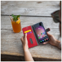 Fixed Opus , Book Case , Galaxy A56 5G , Samsung , Leather , Red