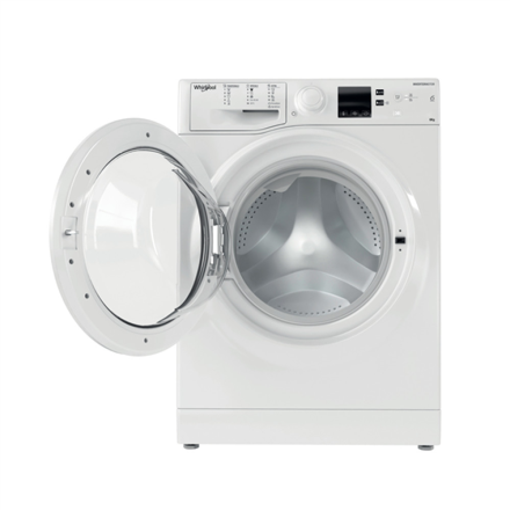 Whirlpool Washing machine , WRBSS 6249 W EU , Energy efficiency class C , Front loading , Washing capacity 6 kg , 1200 RPM , Depth 42.5 cm , Width 59.5 cm , Display , LED , White