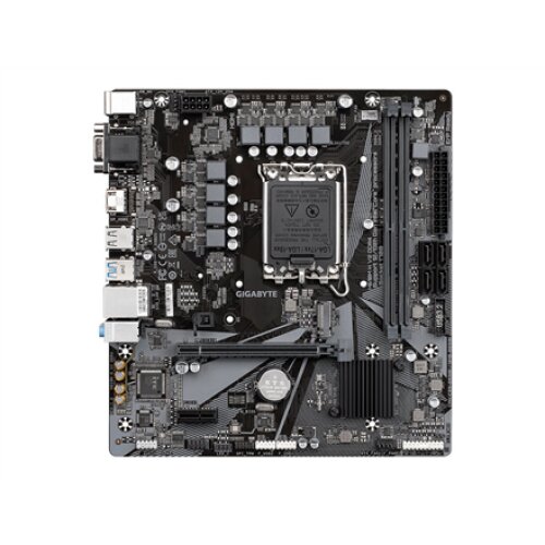 Gigabyte , H610M H V2 DDR4 1.0 M/B , Processor family Intel , Processor socket LGA1700 , DDR4 DIMM , Memory slots 2 , Supported hard disk drive interfaces SATA, M.2 , Number of SATA connectors 4 , Chipset Intel H610 Express , Micro ATX