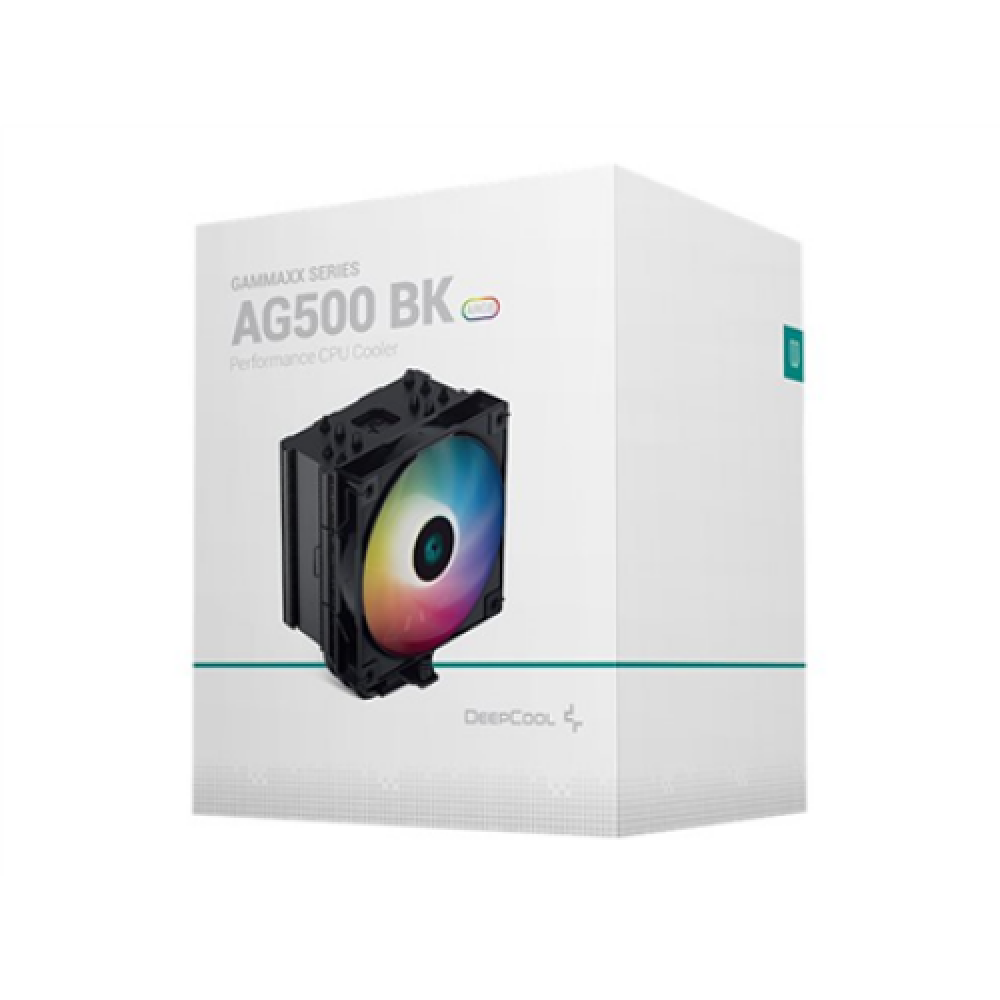 Deepcool , CPU Cooler , AG500 BK ARGB , Black , Intel, AMD