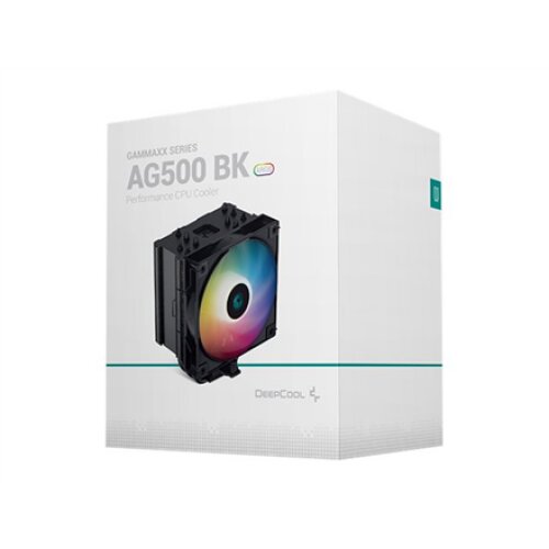 Deepcool , CPU Cooler , AG500 BK ARGB , Black , Intel, AMD