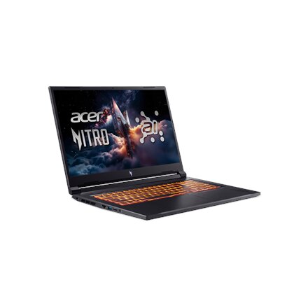 Acer , Nitro V 17 AI ANV17-41-R27Z , Obsidian Black , 17.3 , IPS , QHD , 2560 x 1440 pixels , AMD Ryzen 7 , 260 , 32 GB , DDR5 , Solid-state drive capacity 1000 GB , NVIDIA GeForce RTX 5060 , GDDR7 , 8 GB , Windows 11 Home , 802.11ax , Bluetooth version 5