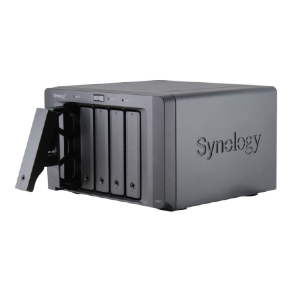 Synology , Tower NAS Expansion Unit , DX517 , up to 5 HDD/SSD Hot-Swap (drives not included) , Internal AC 100-240V Universal, 50/60 Hz