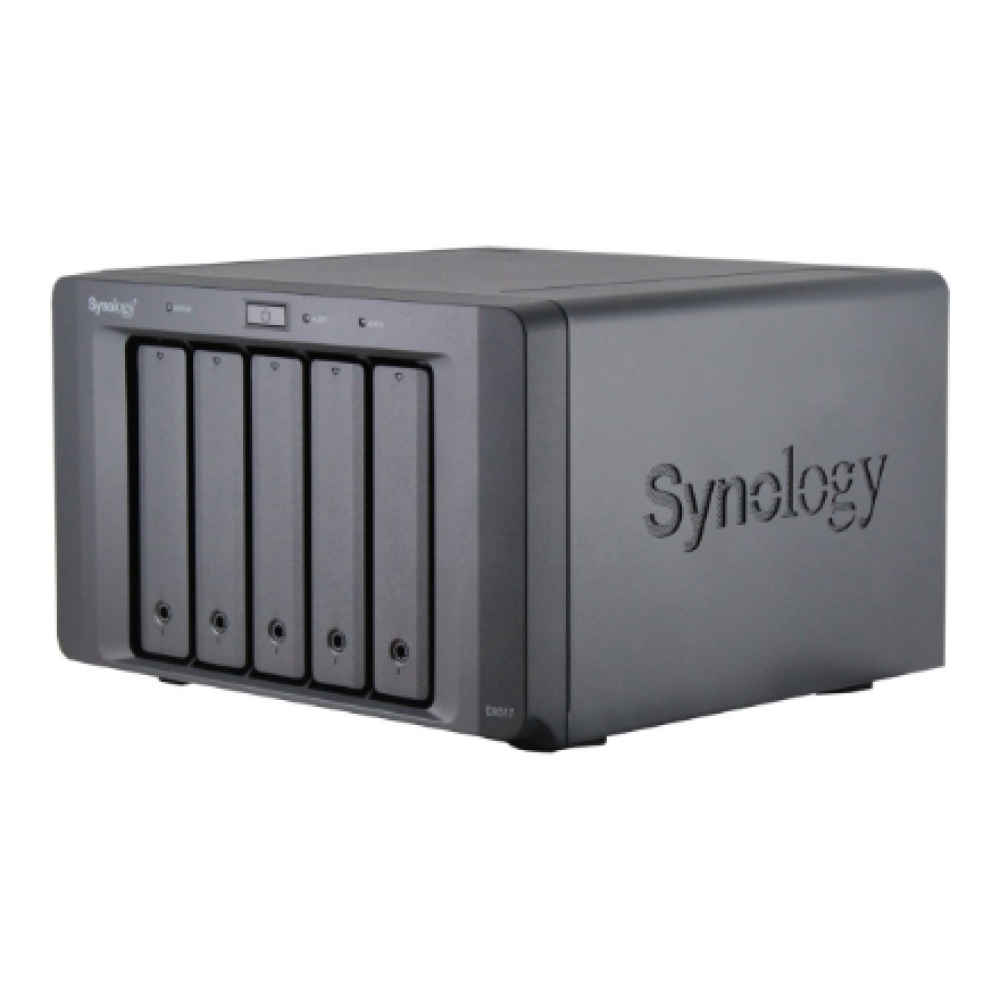 Synology , Tower NAS Expansion Unit , DX517 , up to 5 HDD/SSD Hot-Swap (drives not included) , Internal AC 100-240V Universal, 50/60 Hz