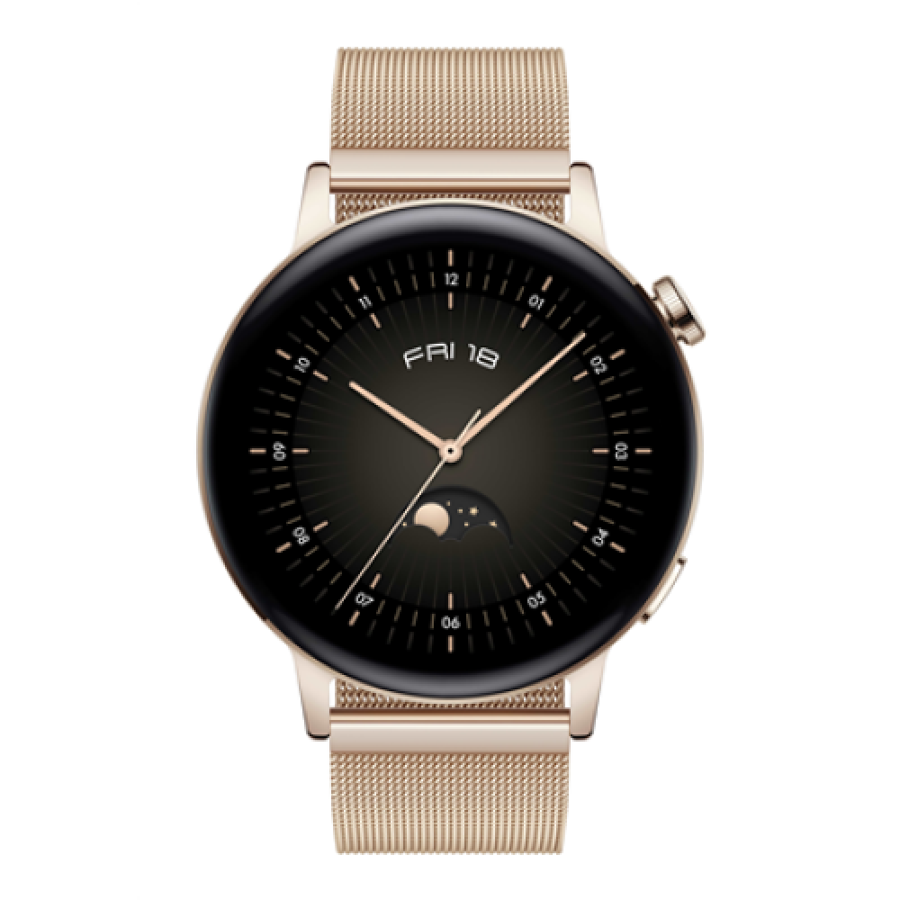 GT 3 (42 mm) , Smart watch , GPS (satellite) , AMOLED , Touchscreen , 1.32” , Activity monitoring , Waterproof , Bluetooth , Light Gold