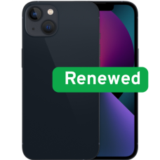 Apple , RENEW , Grade C , iPhone 13 , Black , 6.1 , Super Retina XDR OLED , 2532 x 1170 pixels , A15 Bionic , 4 GB , 128 GB , Dual SIM , 5G , 12+12 MP , iOS , 18